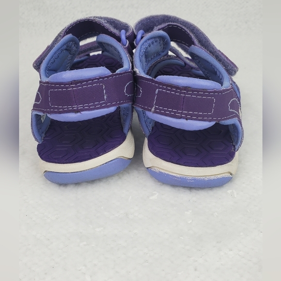 Timberland Girls Purple beach water Sandals sz 11 - Picture 4 of 8